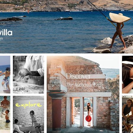 Maroulas Villas Ioanna & Stavros, Private Pools, Bbq & Seaview, By Thinkvilla Exteriör bild