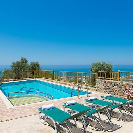 Maroulas Villas Ioanna & Stavros, Private Pools, Bbq & Seaview, By Thinkvilla Exteriör bild