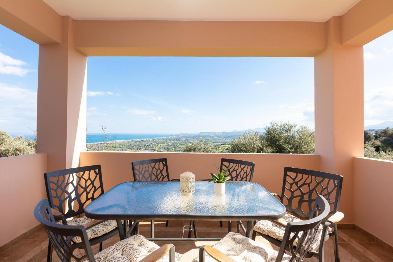 Maroulas Villas Ioanna & Stavros, Private Pools, Bbq & Seaview, By Thinkvilla Exteriör bild
