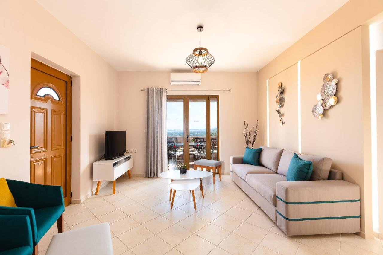 Maroulas Villas Ioanna & Stavros, Private Pools, Bbq & Seaview, By Thinkvilla Exteriör bild