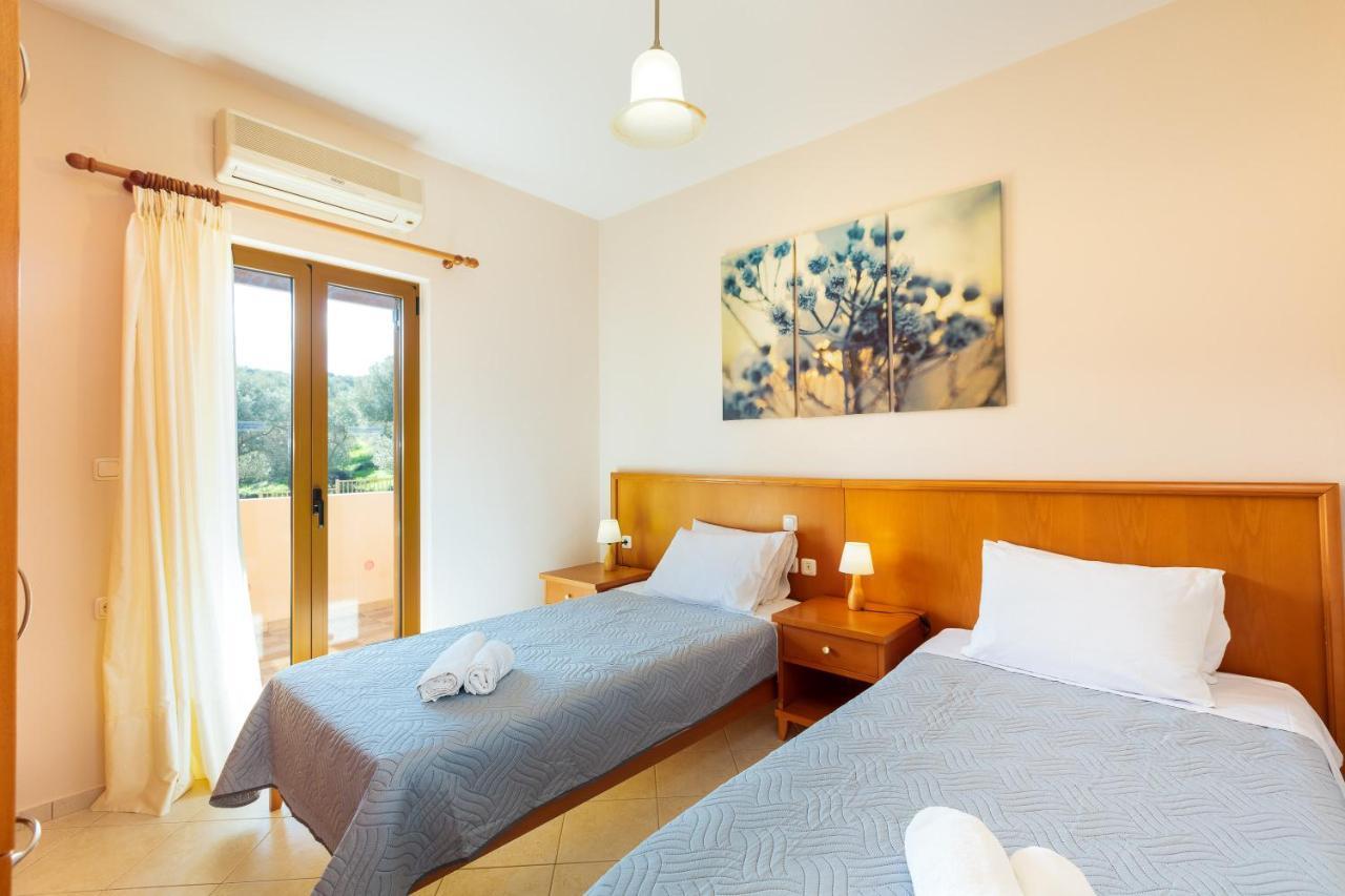 Maroulas Villas Ioanna & Stavros, Private Pools, Bbq & Seaview, By Thinkvilla Exteriör bild