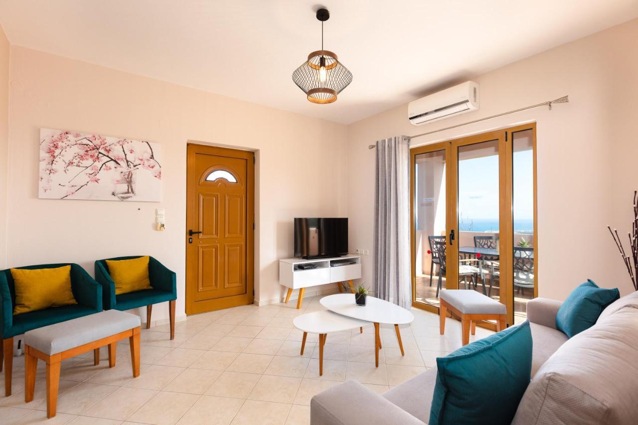 Maroulas Villas Ioanna & Stavros, Private Pools, Bbq & Seaview, By Thinkvilla Exteriör bild