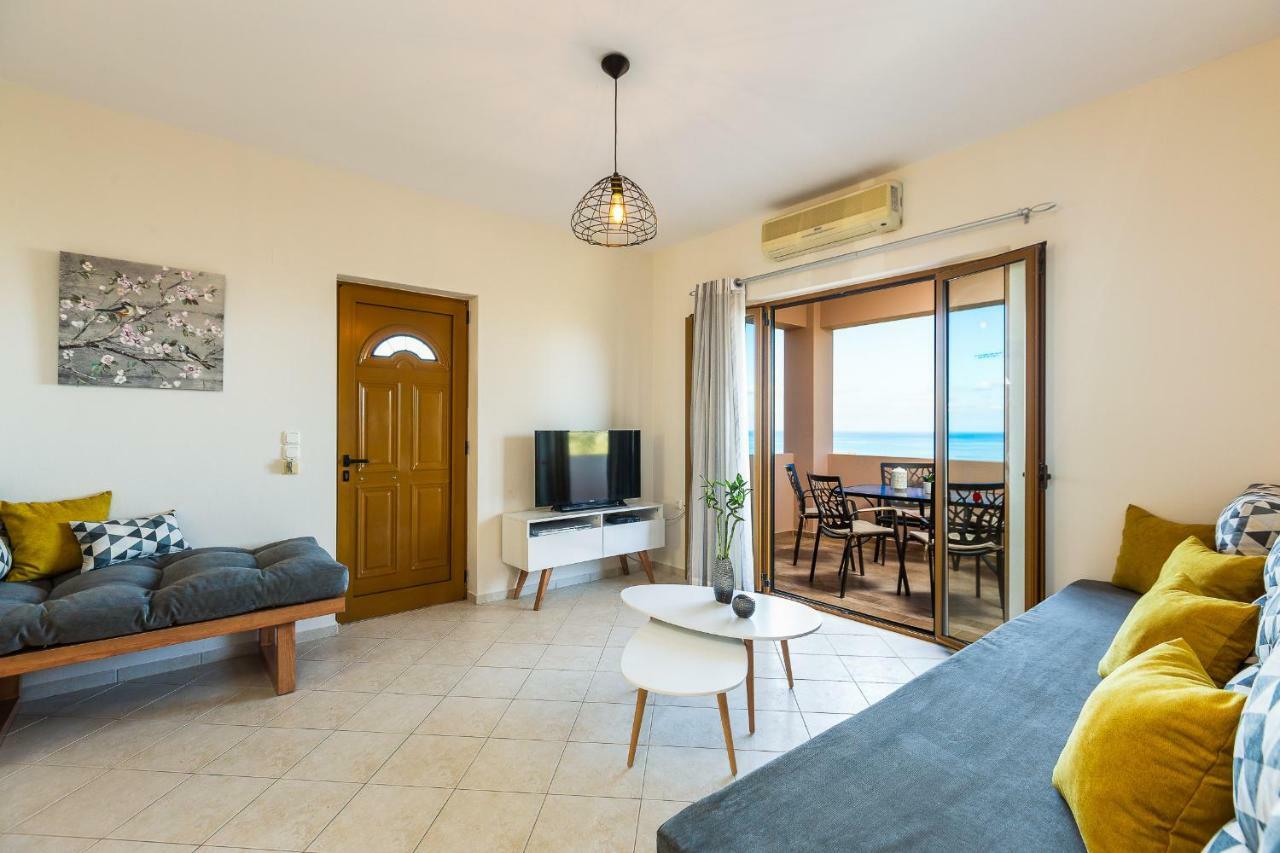 Maroulas Villas Ioanna & Stavros, Private Pools, Bbq & Seaview, By Thinkvilla Exteriör bild