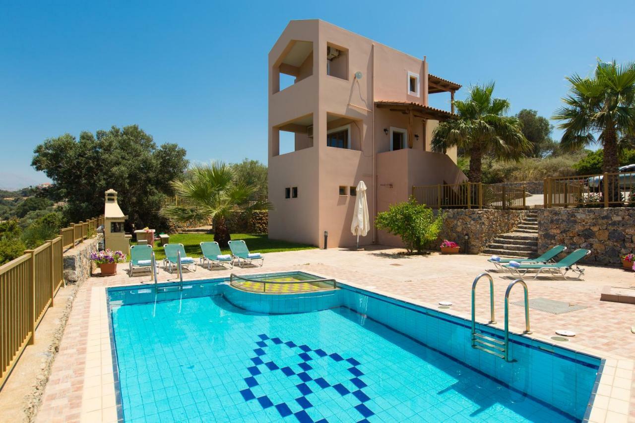 Maroulas Villas Ioanna & Stavros, Private Pools, Bbq & Seaview, By Thinkvilla Exteriör bild