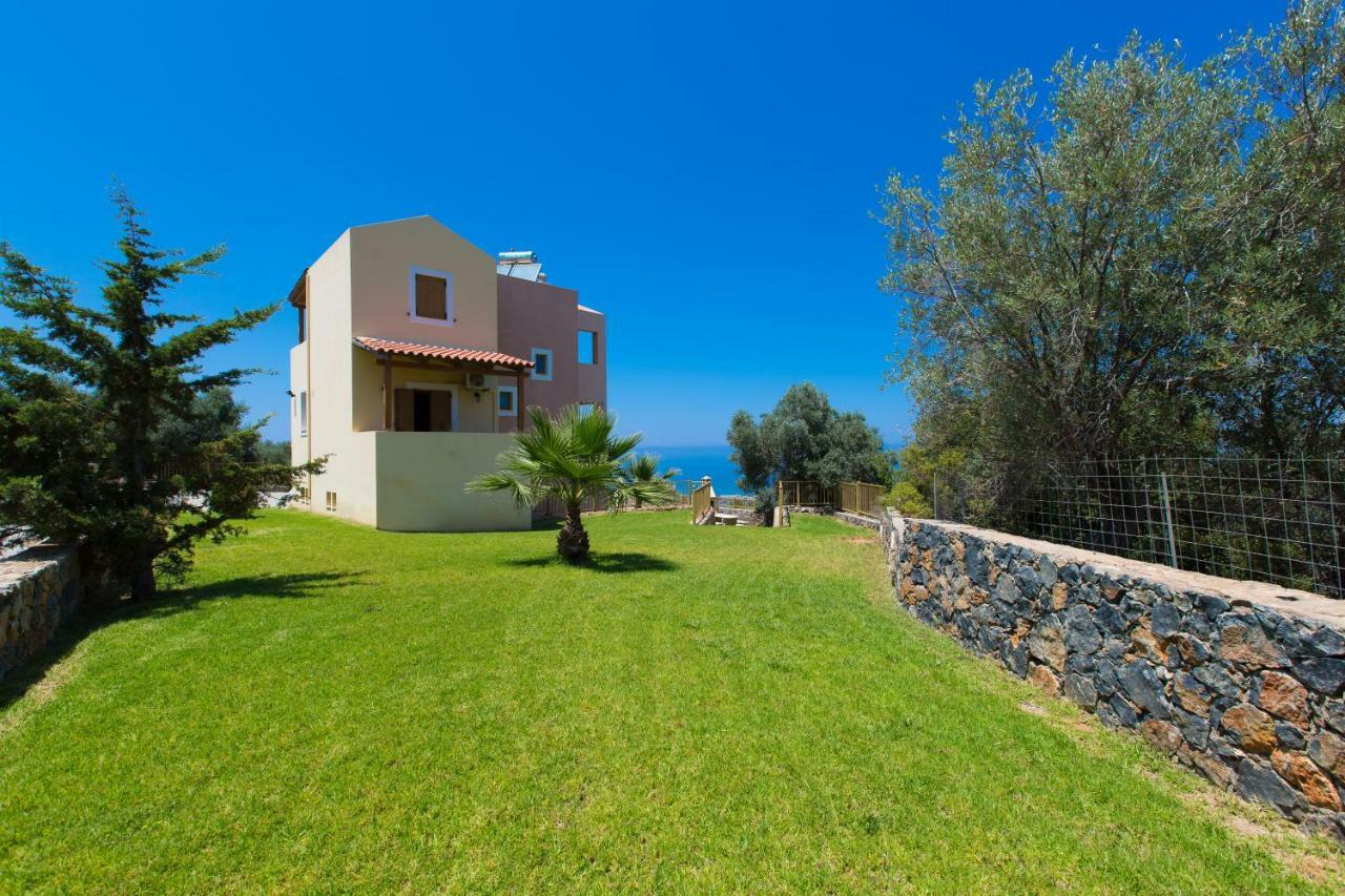 Maroulas Villas Ioanna & Stavros, Private Pools, Bbq & Seaview, By Thinkvilla Exteriör bild
