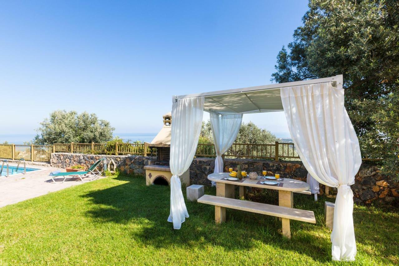 Maroulas Villas Ioanna & Stavros, Private Pools, Bbq & Seaview, By Thinkvilla Exteriör bild