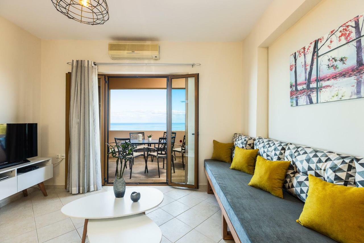 Maroulas Villas Ioanna & Stavros, Private Pools, Bbq & Seaview, By Thinkvilla Exteriör bild
