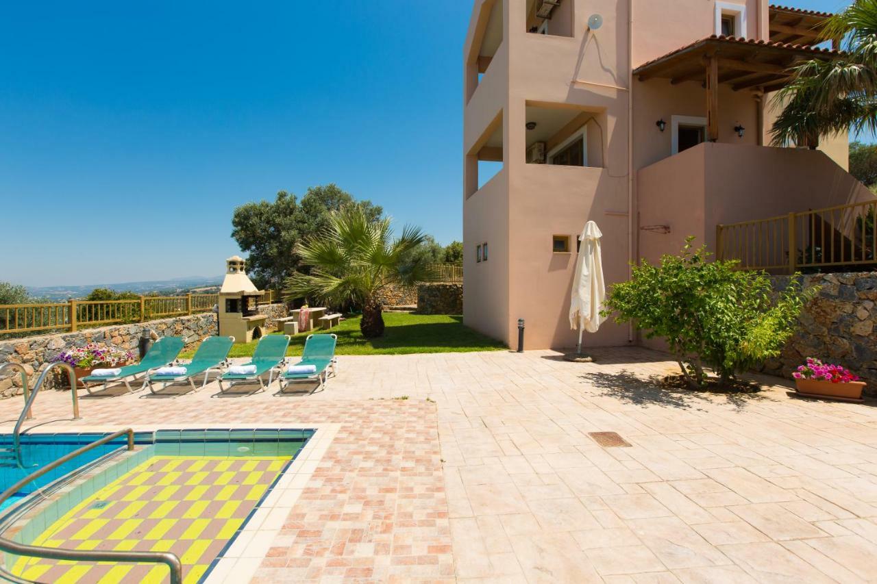 Maroulas Villas Ioanna & Stavros, Private Pools, Bbq & Seaview, By Thinkvilla Exteriör bild