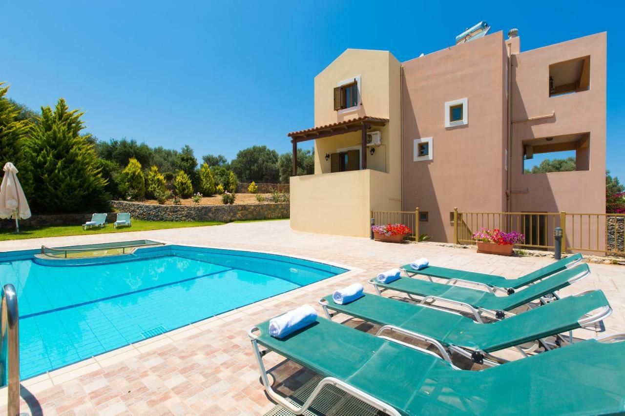 Maroulas Villas Ioanna & Stavros, Private Pools, Bbq & Seaview, By Thinkvilla Exteriör bild